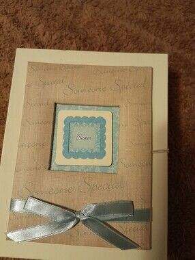 Vintage 2004 Someone Special Sister Heart Keepsake Ornament Original Box